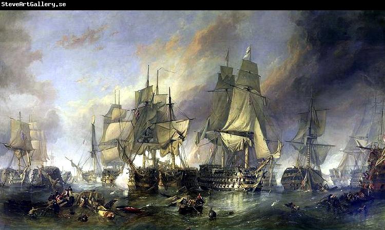 Clarkson Frederick Stanfield The Battle of Trafalgar